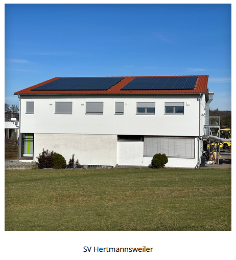 Photovoltaikanlage auf einem Hausdach – MC Montagebau